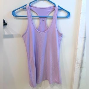 Lululemon full length purple tank top. Size 6